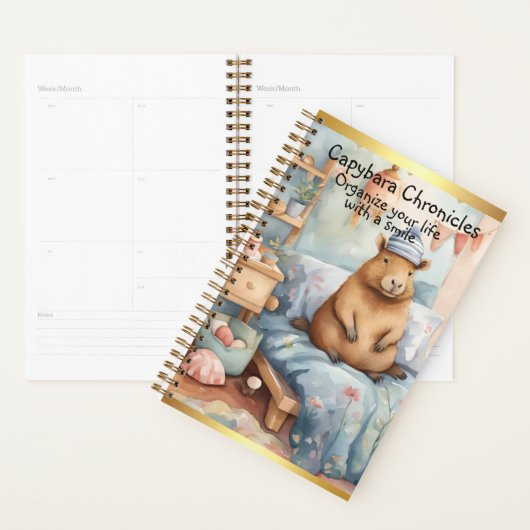 Capybara Chronicles: Organize Your Life with a Smi Planer (Anzeige)