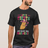 Capybara Cinco de Mayo Sombrero Mariachi Fiesta Me T-Shirt (Vorderseite)
