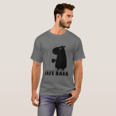 Capybara Coffee Cafe Bara Funny Capy Cute Capybara T-Shirt (Vorne ganz)
