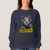 Capybara cooler T - Shirt (Vorderseite)
