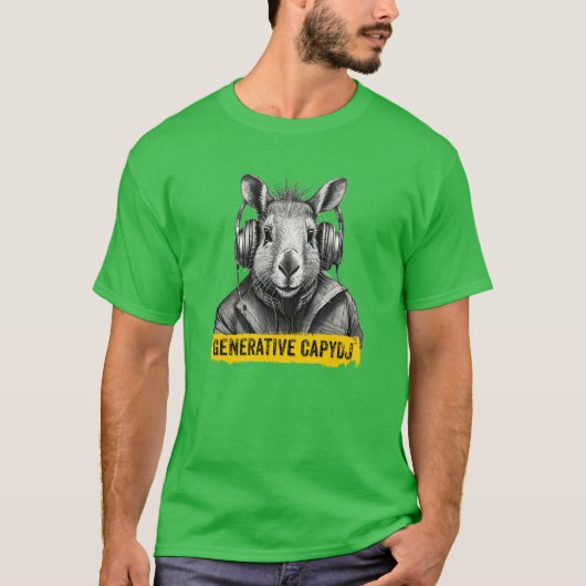 Capybara cooler T - Shirt (Vorderseite)