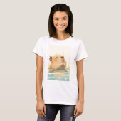 Capybara Cooling Down T - Shirt (Vorne ganz)