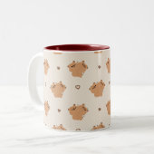 Capybara Couple Tasse (Vorderseite Links)