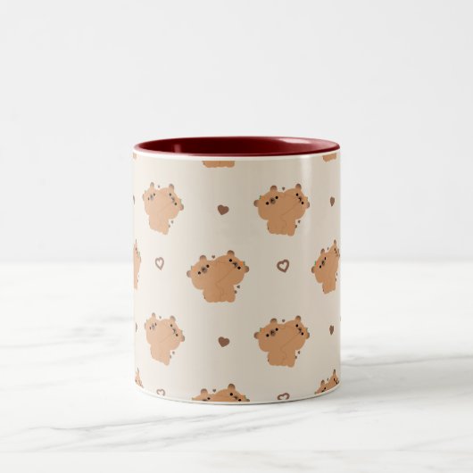 Capybara Couple Tasse (Mittel)