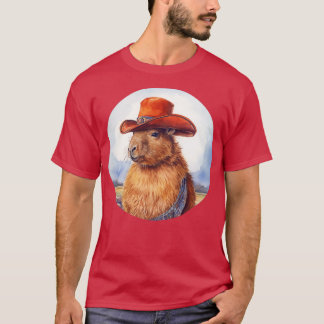 Capybara Cowboy 4 T-Shirt