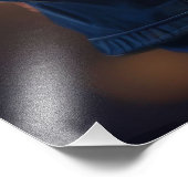 "Capybara Cowboy: Serenading the Wild West" Fotodruck (Ecke)