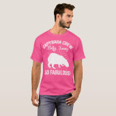 Capybara Crew Fluffy Funny und fabelhafte Capybara T-Shirt (Vorne ganz)
