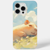 Capybara Cuddles im Gras Case-Mate iPhone Hülle (Rückseite)