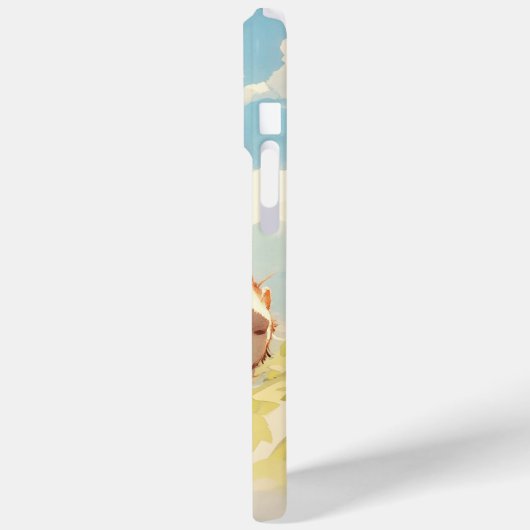 Capybara Cuddles im Gras Case-Mate iPhone Hülle (Rückseite / Links)