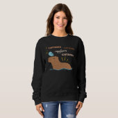Capybara    Cute Capybara Sweatshirt (Vorne ganz)