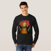 Capybara Dancing Capibara Dance Dancer T-Shirt (Vorne ganz)