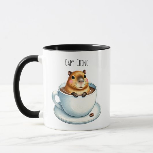 Capybara Dancing Tasse (Links)