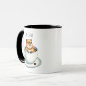 Capybara Dancing Tasse (Vorderseite Links)