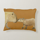 Capybara Dekokissen (Rückseite)
