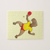 Capybara, der Tischtennis spielt Puzzle (Horizontal)