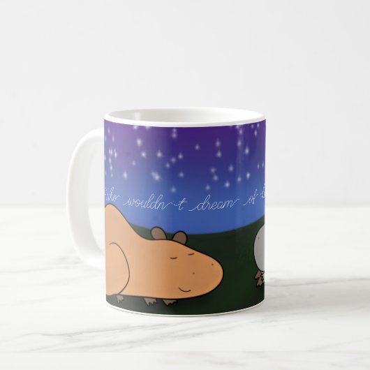 Capybara Dream Tasse (Philosybaras) (Vorderseite Links)