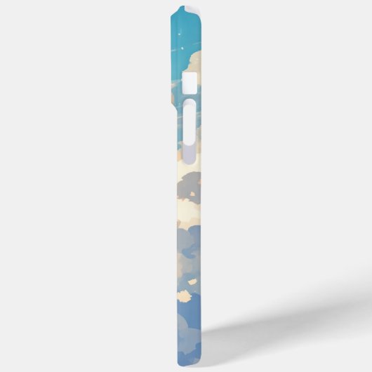 Capybara Dreaming in den Wolken Case-Mate iPhone Hülle (Rückseite / Links)