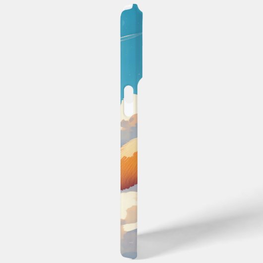 Capybara Dreaming in den Wolken Case-Mate iPhone Hülle (Rückseite / Rechts)