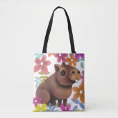 Capybara drucken. tasche (Vorderseite)