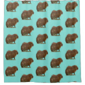Capybara Duschvorhang (Vorderseite)