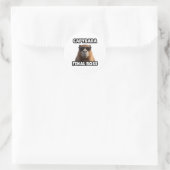 Capybara Endgegner Lustiger Aufkleber (Tasche)