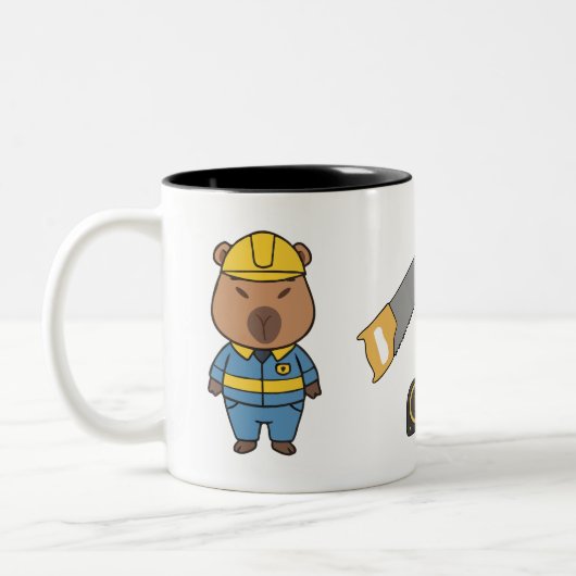 Capybara Engineer Tasse | Funny Engineering-Kaffee (Links)