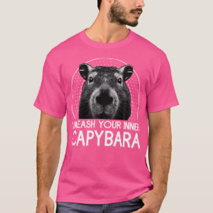 Capybara Entfesseln Sie Ihre innere Kapelle T-Shirt