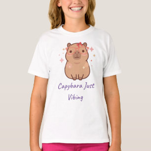 Capybara entspannt sich einfach nur Cute Kawaii Ca T-Shirt