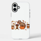 Capybara Fall Phone Case (Rückseite)