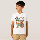 Capybara Fall T - Shirt (Vorne ganz)