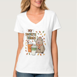 Capybara Fall T - Shirt