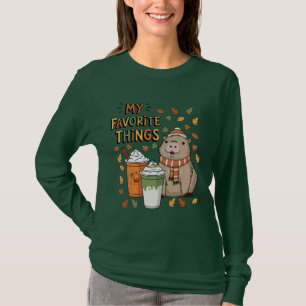 Capybara Fall T - Shirt