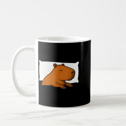 Capybara Favorite Sleepshirt Sleeng Pajamas Boys G Kaffeetasse (Links)