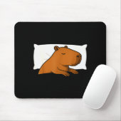 Capybara Favorite Sleepshirt Sleeng Pajamas Boys G Mousepad (Mit Mouse)