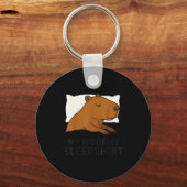 Capybara Favorite Sleepshirt Sleeng Pajamas Boys G Schlüsselanhänger (Vorderseite)
