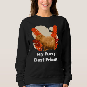 Capybara Fellower Freund Tropisches Tier Sweatshirt