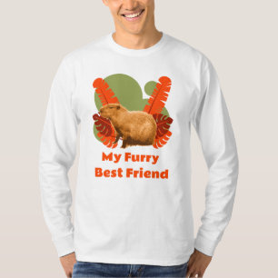 Capybara Fellower Freund Tropisches Tier T-Shirt