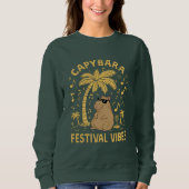 Capybara Festival Sweatshirt (Vorderseite)