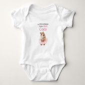 Capybara First Birthday • Birthday Outfit Baby Strampler (Vorderseite)