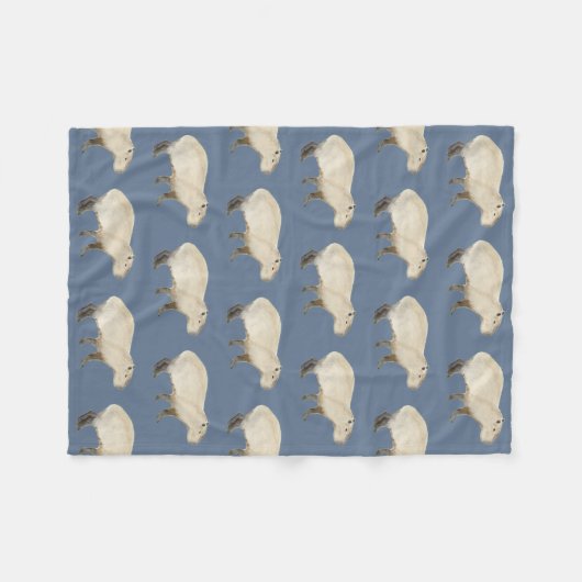 Capybara Fleece Blanket (Vorderseite (Horizontal))