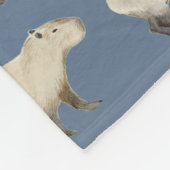 Capybara Fleece Blanket (Ecke)