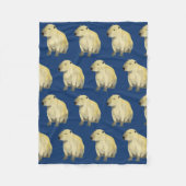 Capybara Fleece Blanket (Vorderseite)
