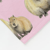 Capybara Fleecedecke (Ecke)