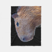 Capybara Fleecedecke (Vorderseite)