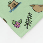Capybara Fleecedecke (Ecke)