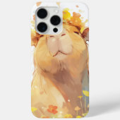 Capybara Floral Crown Case-Mate iPhone Hülle (Rückseite)