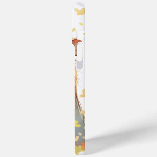 Capybara Floral Crown Case-Mate iPhone Hülle (Rückseite / Links)