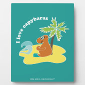 Capybara Fotoplatte (Vorderseite)