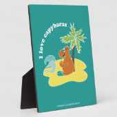 Capybara Fotoplatte (Seite)