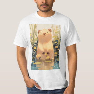 Capybara freches Grinsen T-Shirt